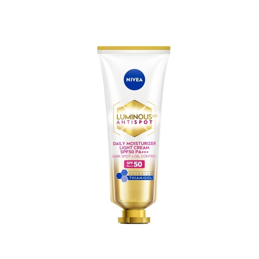 Nivea Luminous 630 Antispot Daily Moisturizer Light Cream SPF50 PA+++40 Ml.