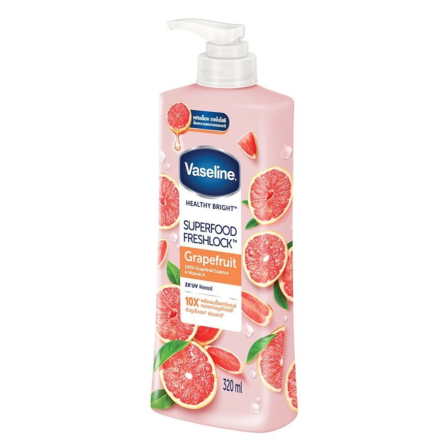 Vaseline Healthy Bright Superfood Freshlock Grapefruit 320 Ml.