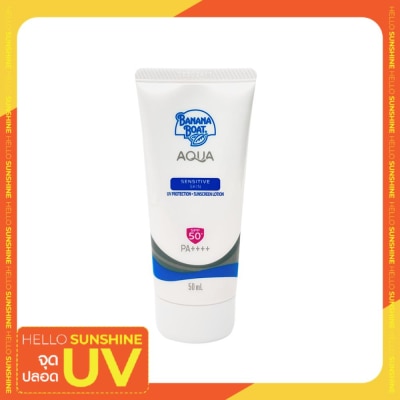 Banana Boat Banana Boat Aqua Sensitive Skin UV Protection Sunscreen SPF 50+ PA++++ 50 Ml.