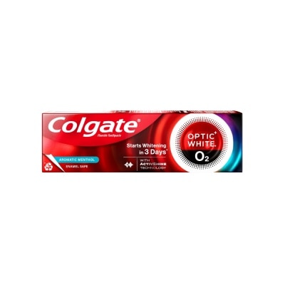 Colgate Toothpaste Optic White O2 Aromatic Menthol 85 G. | Watsons.co.th
