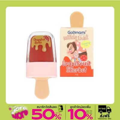 Godmami Godmami Lil Fairy Organic Creamy Lip 6g. 05 Grapefruit Sorbet