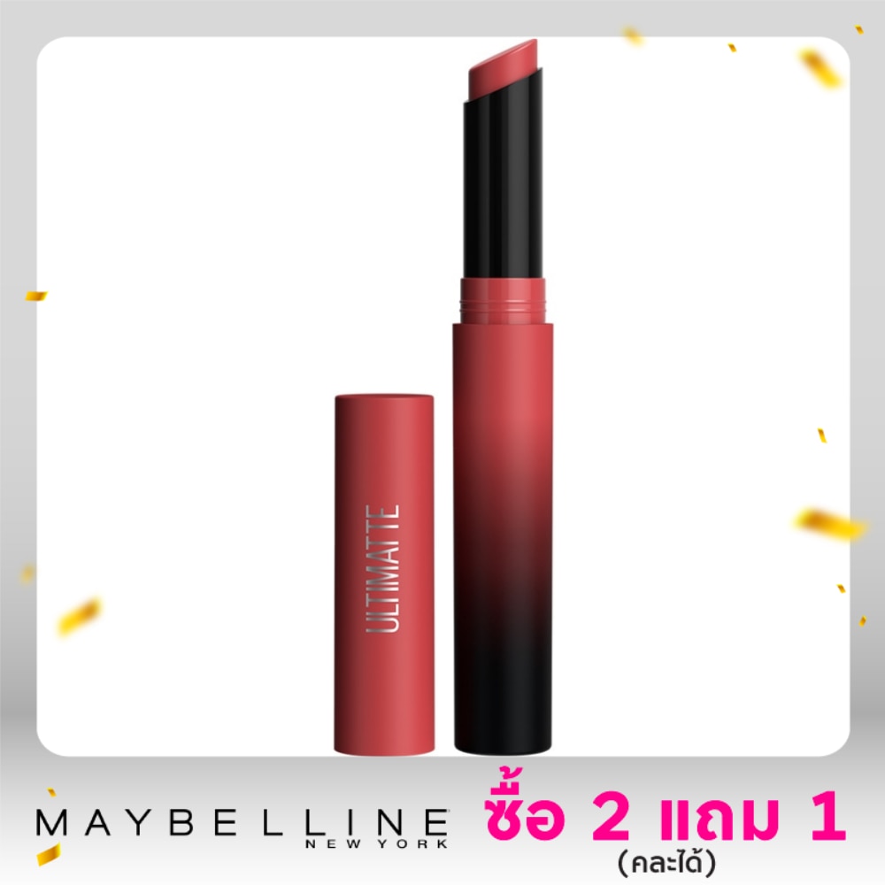 Maybelline เมย์เบลลีน คัลเลอร์ เซนเซชั่นแนล อัลทิแมท ลิป 1.7ก. 988 มอร์ เบลซ
