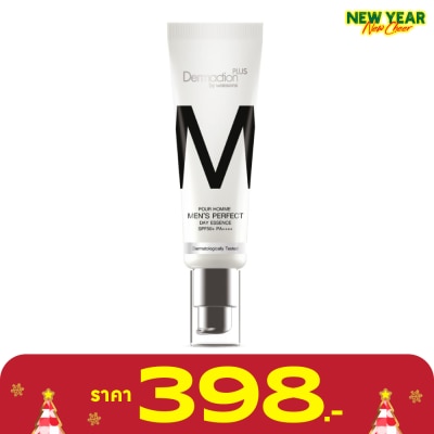 Dermaction Plus by Watsons Pour Homme Men Perfect Day Essence SPF50+ PA++++  30ml.
