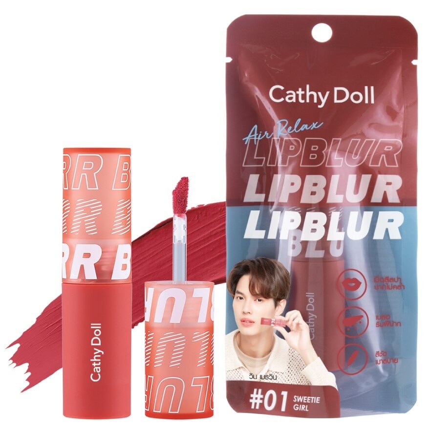 Cathy Doll Air Relax Lip Blur 3.5g. 01 Sweetie Girl