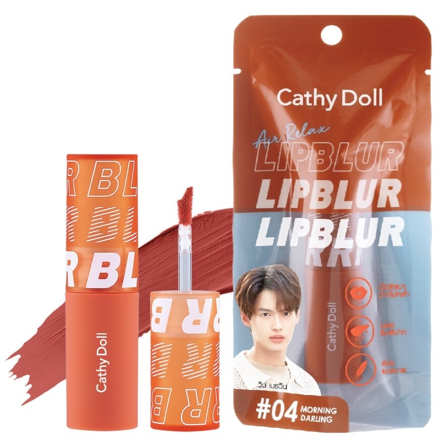 Cathy Doll Air Relax Lip Blur 3.5g. 04 Morning Darling