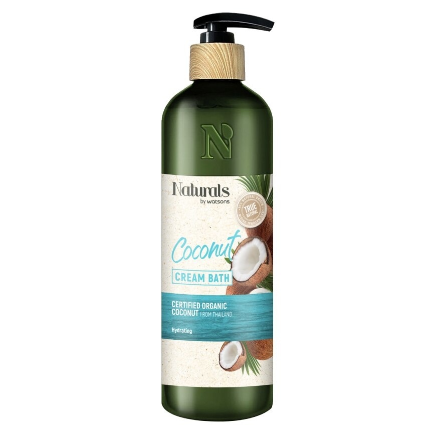 Naturals By Watsons True Natural Coconut Cream Bath 490ml