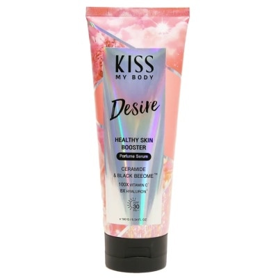 Kiss My Body Kiss My Body Healthy Skin Booster Perfume Serum SPF30 PA+++ Desire 180 G. โลชั่นน้ำหอ