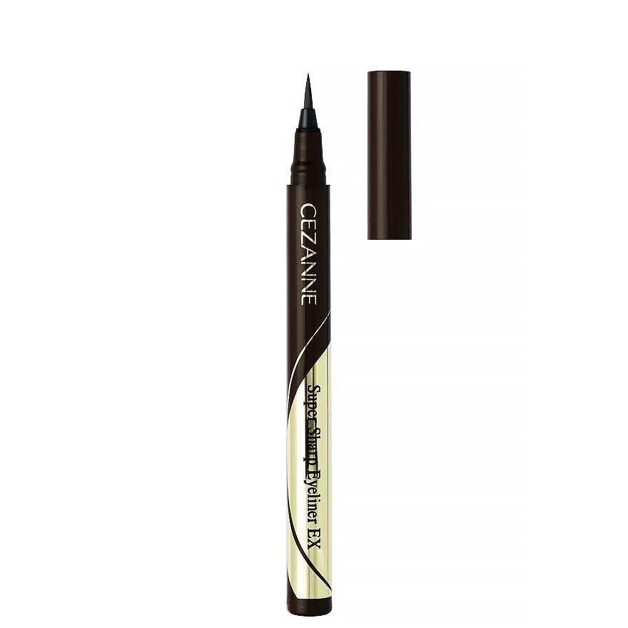 Cezanne Cezanne Super Sharp Eyeliner Ex 0.48ml.00 Brown Black