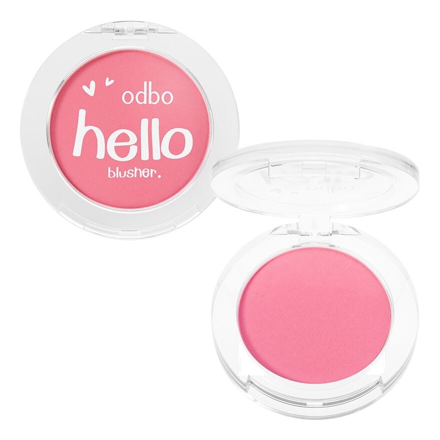 Odbo Hello Blusher 4g. 02 Peach