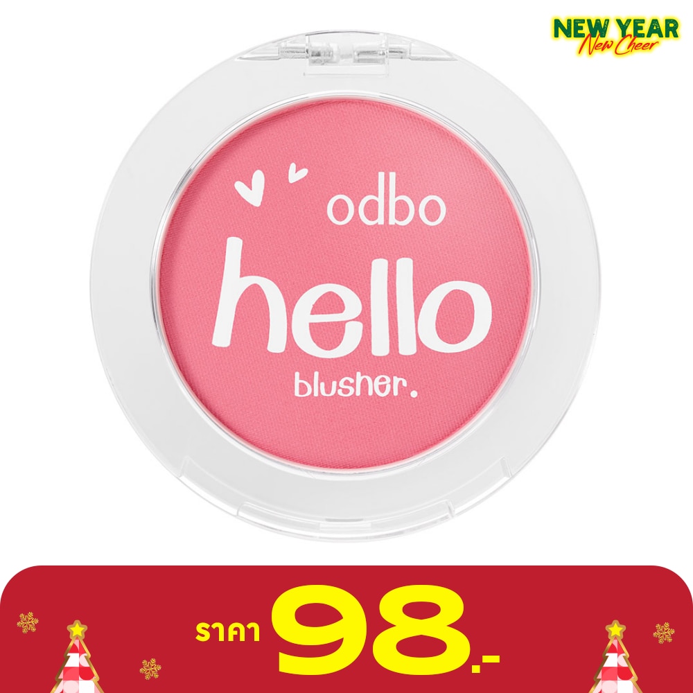 โอดีบีโอ เฮลโล่ บลัชเชอร์ บลัชออน 4ก. 02 พีช