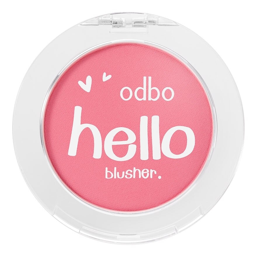 Odbo Hello Blusher 4g. 02 Peach