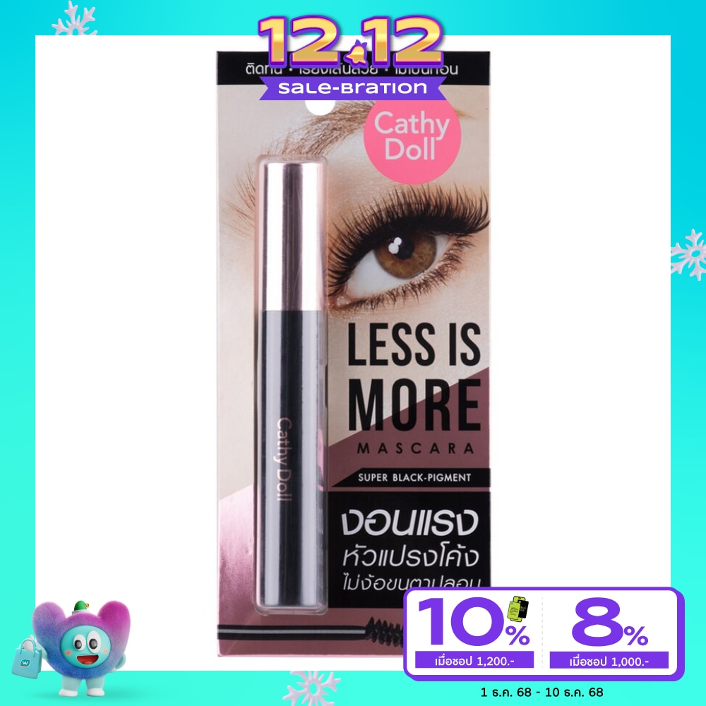 Cathy Doll Cathy Doll Less Is More Mascara 8g Black