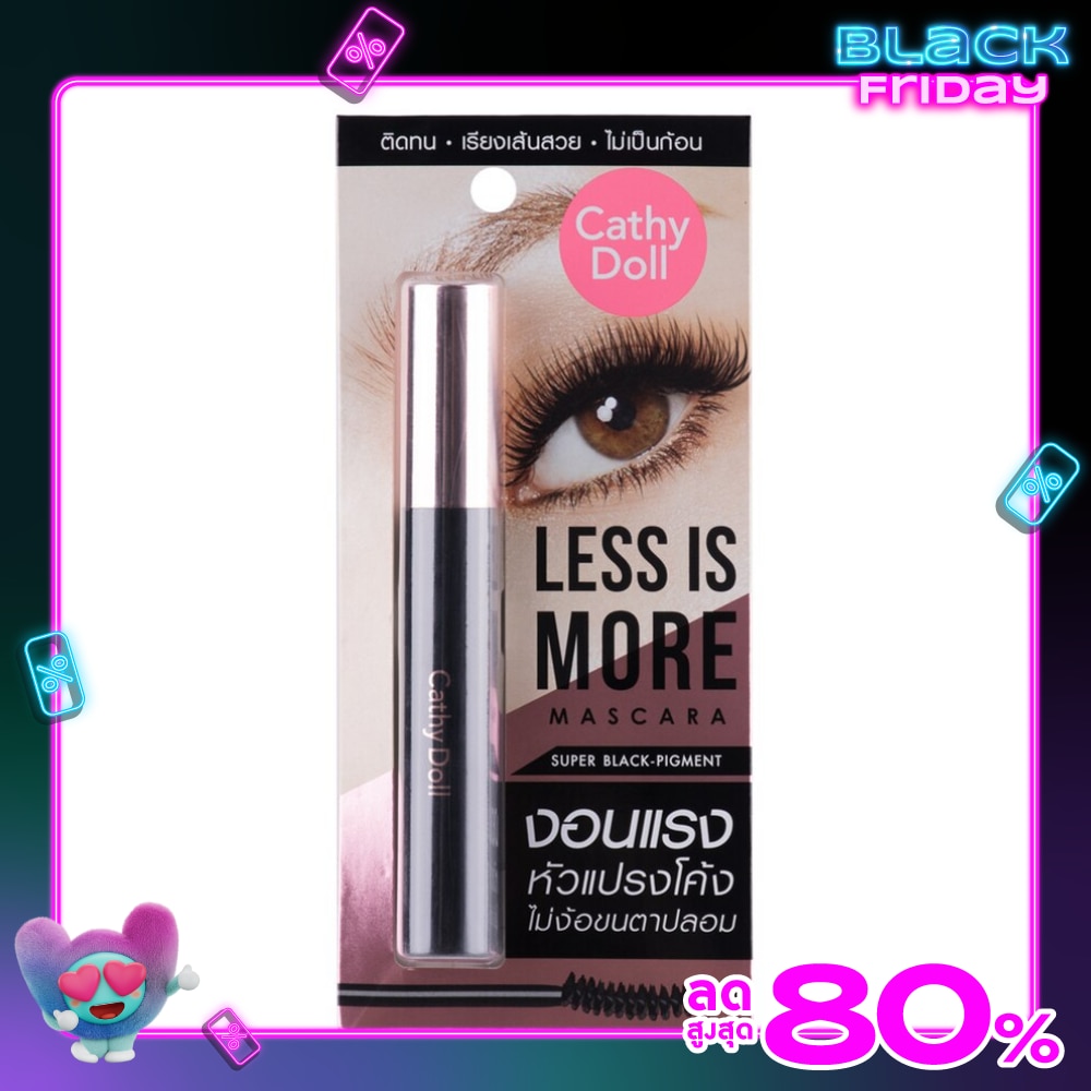 Cathy Doll Cathy Doll Less Is More Mascara 8g Black