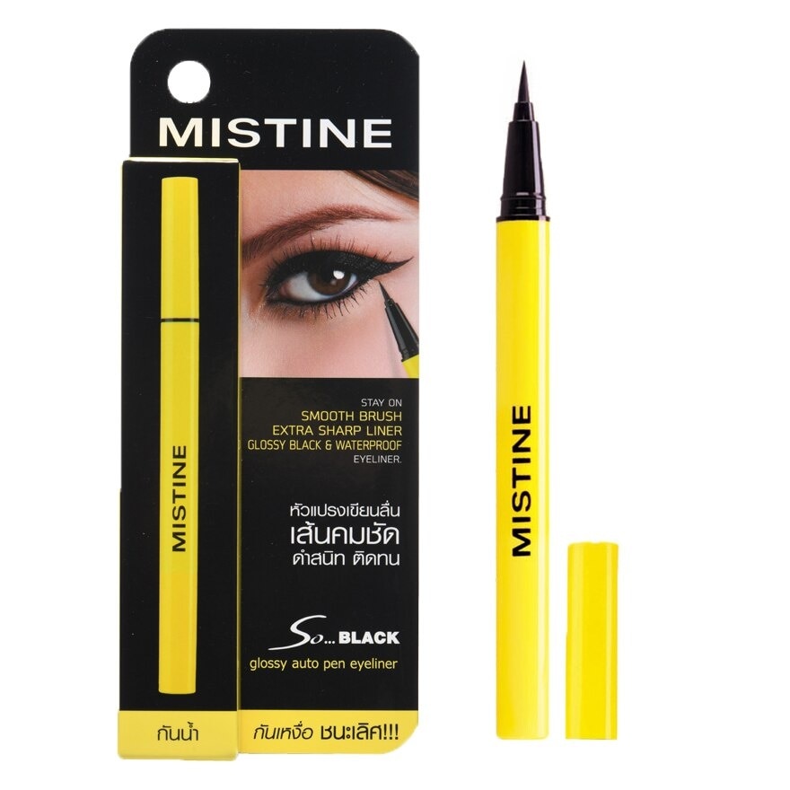 Mistine Mistine So Black Glossy Auto Pen Eyeliner 1g. Black