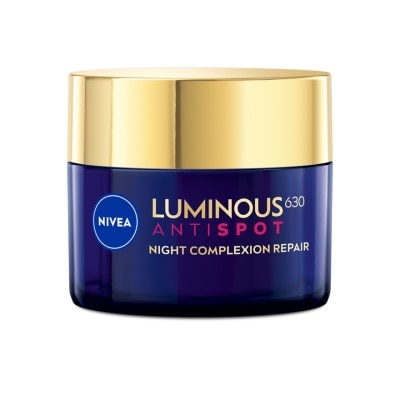 Nivea Luminous 630 Nivea Luminous 630 Spot Clear Night Complexion Repair 50 Ml. ลดฝ้าแดด