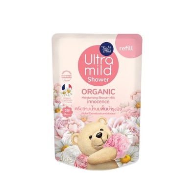 Ultra Mild Babi Mild Ultra Mild Organic Shower Milk Innocence 380 Ml. Refill สบู่เหลวเด็ก ออร์แก