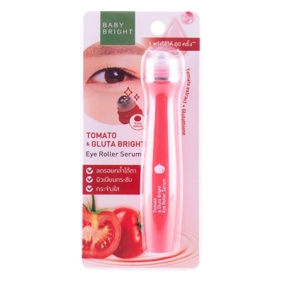 Baby Bright - Baby Bright Tomato  Gluta Bright Eye Roller Serum 15ml.