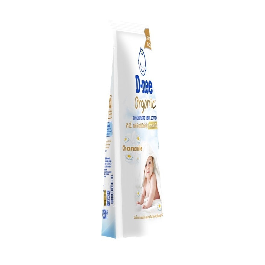 D-Nee Concentrated Fabric Softener Organic Chamomile 450 Ml. น้ำยาปรับผ้านุ่มเด็ก image