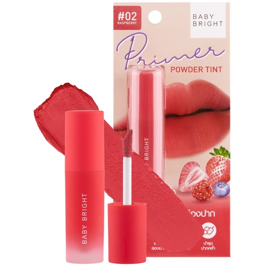 Baby Bright Primer Powder Tint 2.4g. 02 Raspberry