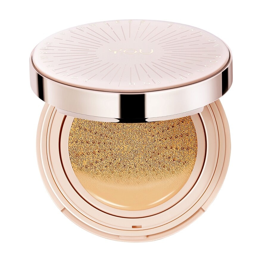 You Y.O.U Noutri Wear+Flawless Cushion Foundation SPF40 PA+++ 11g. W805 Yellow Beige