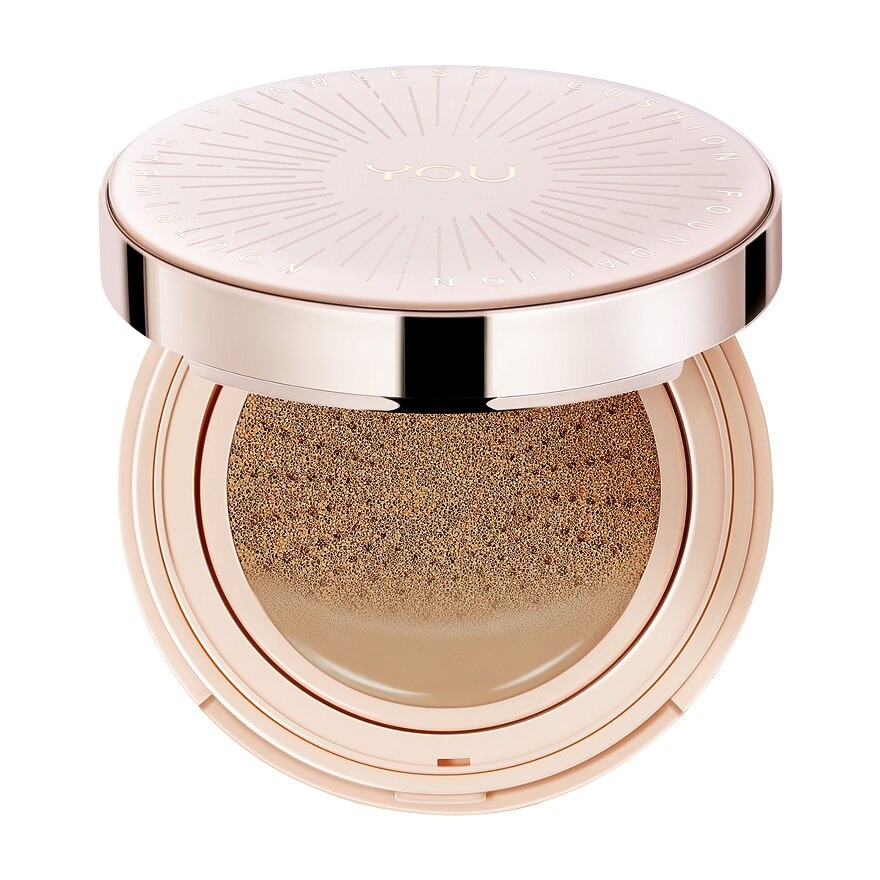 Y.O.U Noutri Wear+Flawless Cushion Foundation SPF40 PA+++ 11g. N508 Medium Beige