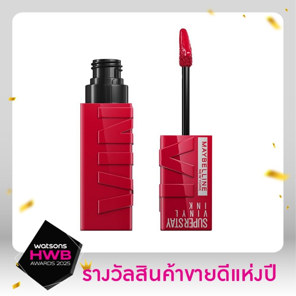 เมย์เบลลีน นิวยอร์ก ซุปเปอร์สเตย์ ไวนิล อิ้งค์ ลิป 4.2มล. 50 วิคคิด