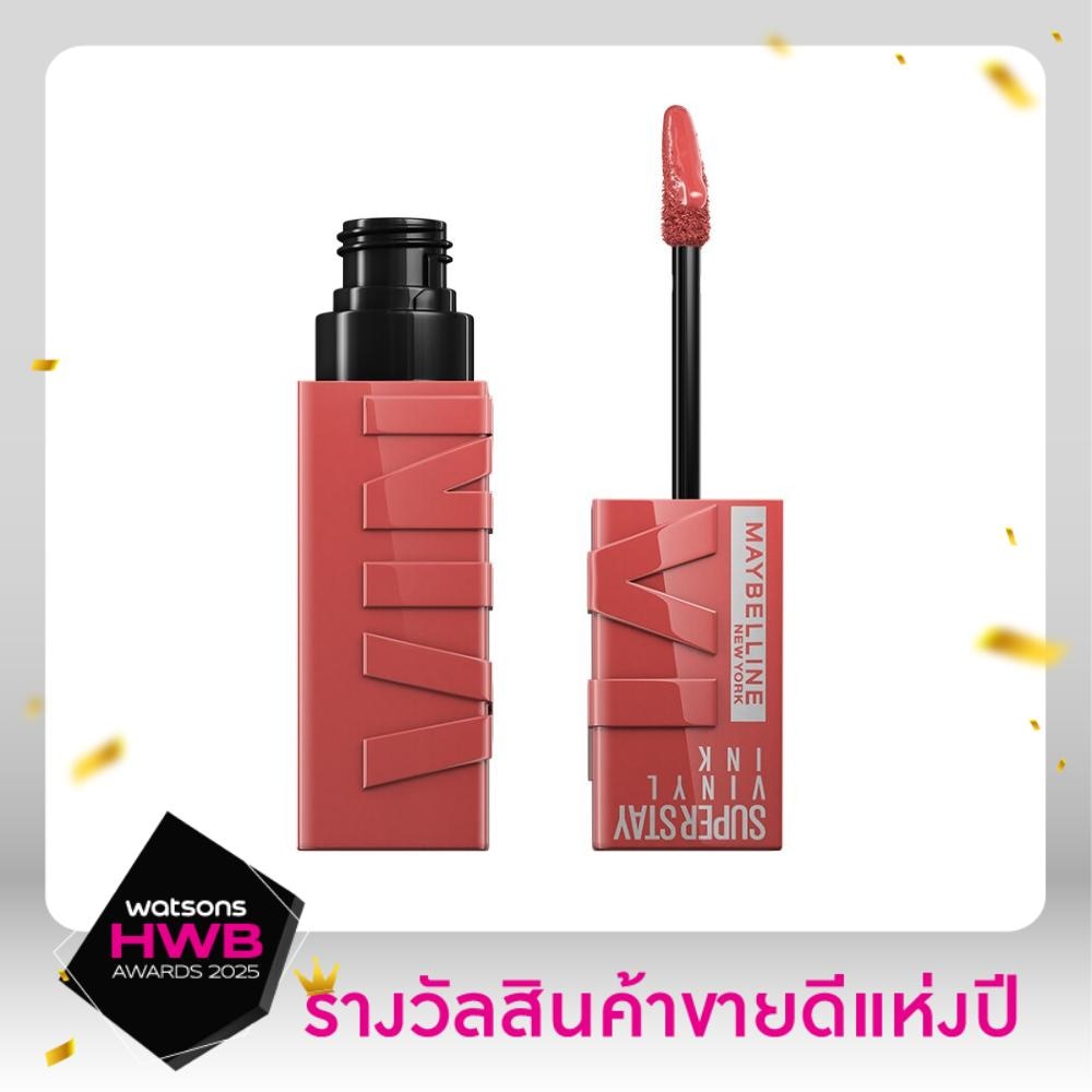 เมย์เบลลีน นิวยอร์ก ซุปเปอร์สเตย์ ไวนิล อิ้งค์ ลิป 4.2มล. 65 ซอซี่