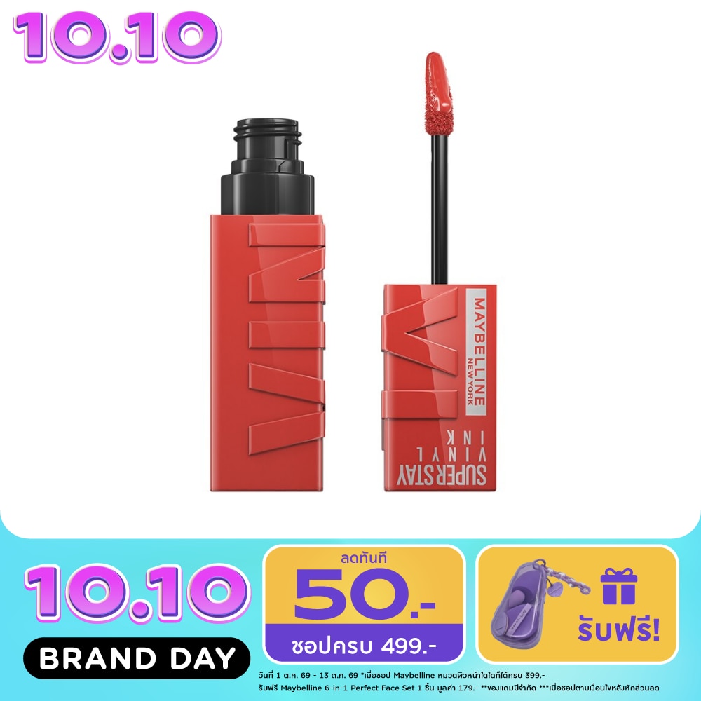 Maybelline Superstay Vinyl Ink Lip 4.2ml. 60 Mischievous image