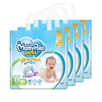 Mamy Poko Mamy Poko Pants Premium Extra Dry Size S 66X4 Pack ผ้าอ้อมเด็ก