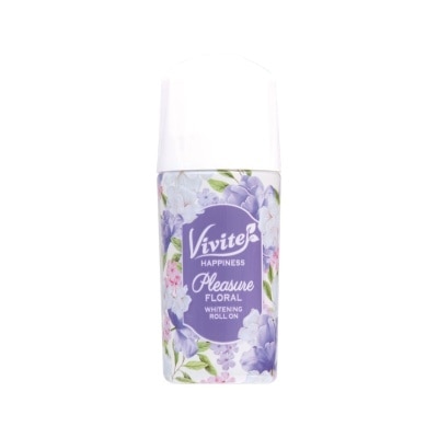 Vivite Vivite Roll On Happiness Pleasure Floral Whitening 40 Ml. ระงับกลิ่นกาย