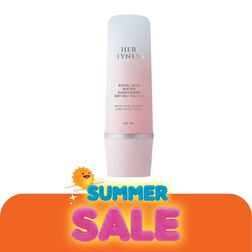 เฮอ ไฮเนส กันแดด ไฮยา พลัส วอเตอร์ ซันสกรีน SPF 50+ PA++++ 50มล.