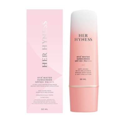 Her Hyness - เฮอ ไฮเนส กันแดด ไฮยา พลัส วอเตอร์ ซันสกรีน SPF 50+ PA++++ 50มล. image