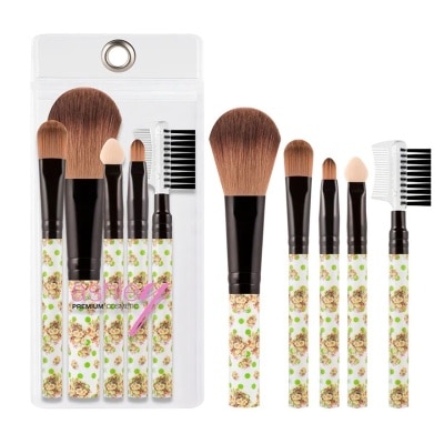 Ashley Ashley Lace Mini Brush Set 5pcs. Green