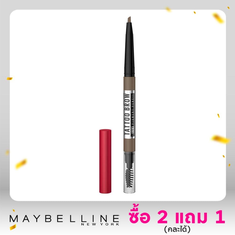 Maybelline Tattoo Brow 36H Pencil 0.25g. Grey Brown