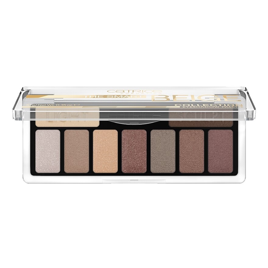 Catrice The Smart Beige Collection Eyeshadow Palette 10g. 010 Nude But Not Naked