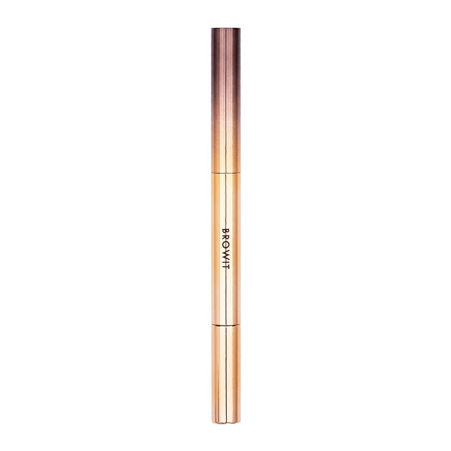 Browit Ultra Fine Duo Eyebrow Pencil  Mascara 1.42g. Ash Brown