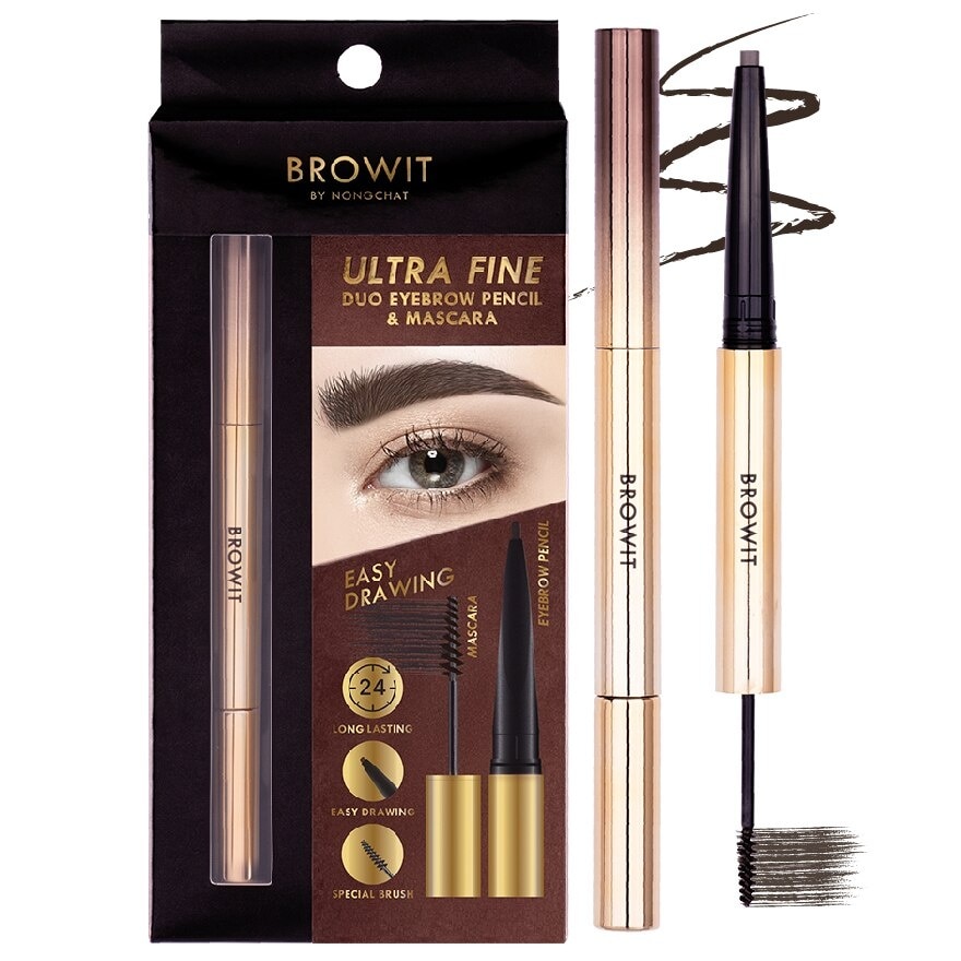 บราวอิท Browit Ultra Fine Duo Eyebrow Pencil CB