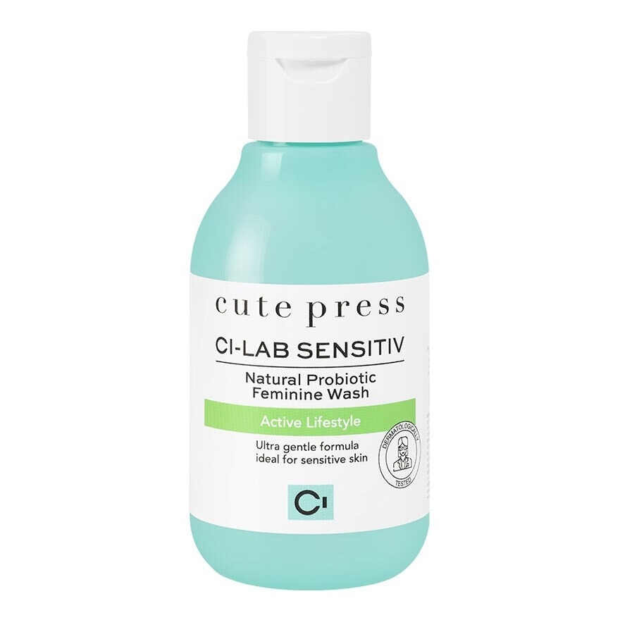 Cute Press Ci-Lab Sensitiv Natural Probiotic Feminine Wash-Active Lifestyle 150 ml.