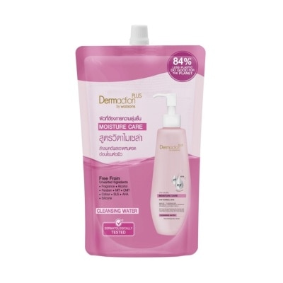 Dermaction Plus by Watsons Dermaction Plus By Watsons Vita-Micellar Moisture Care Cleansing Water 500ml.(Refill)