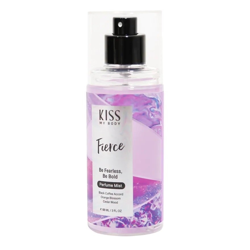 Kiss My Body Perfume Mist Fierce 88 Ml. น้ำหอม สเปรย์น้ำหอม