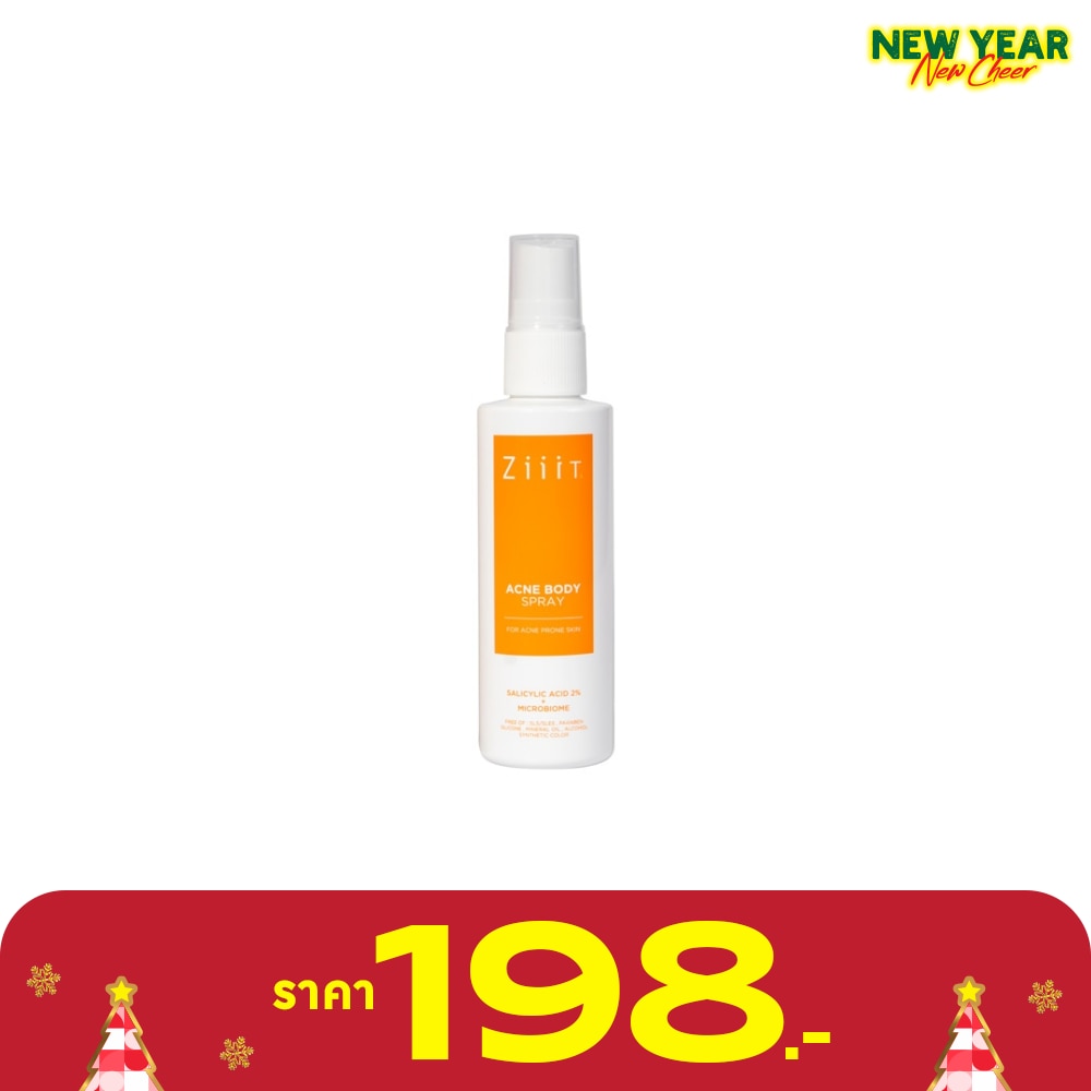 Ziiit Acne Body Spray 70 Ml.