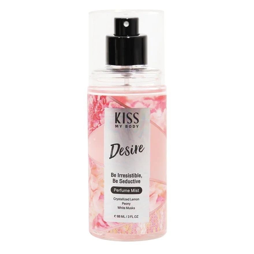 Kiss My Body Perfume Mist Desire 88 Ml. น้ำหอม สเปรย์น้ำหอม