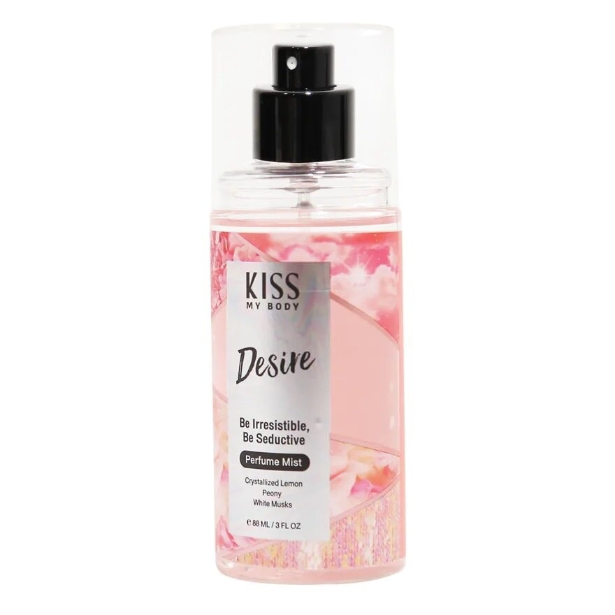 Kiss My Body Perfume Mist Desire 88 Ml. น้ำหอม สเปรย์น้ำหอม