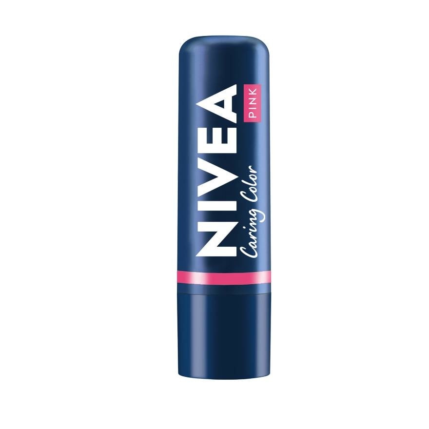 Nivea Lip Caring Color Angel Pink 4.8 G. ลิปบำรุงริมฝีปาก