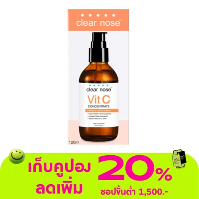 Clear Nose - Clear Nose Vitamin C Concentrate Super Serum 120 Ml. เซรั่มวิตามินซี ผิวกระจ่างใส