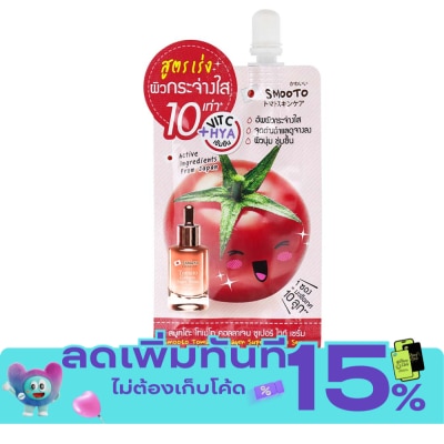 Smooto Smooto Tomato Collagen Super White Serum 8g. image
