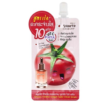 Smooto - สมูทโตะ โทเมโท คอลลาเจน ซูเปอร์ ไวท์ เซรั่ม 8ก. image