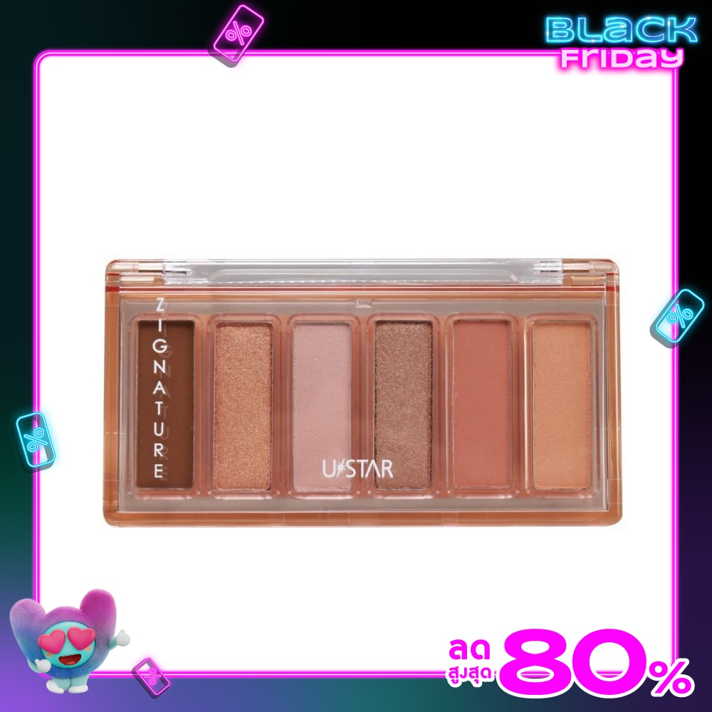 Ustar Zignature Maxx Cover Eye Palette 6g.