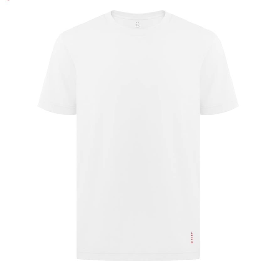 GQ Easy T-Shirt White Size S