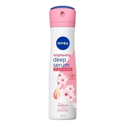 Nivea Nivea Brightening Deep Serum Sakura Spray 150 Ml. สเปรย์ระงับกลิ่นกาย